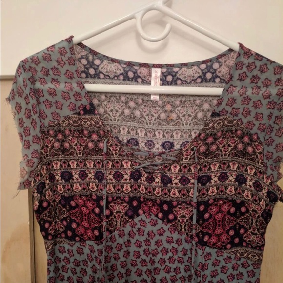 Sm. Boho Tunic/Mini-Dress - Picture 1 of 4